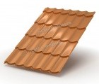 Металлочерепица МП Ламонтерра-XL (AGNETA-03-CopperCopper-0.5)