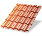 Металлочерепица МП Монтекристо-ML (AGNETA-20-CopperCopper-0.5)