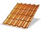 Металлочерепица МП Трамонтана-ML (AGNETA-20-CopperCopper-0.5)