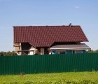 Металлочерепица камея Grand Line 0,5 PurLite Мatt RAL 8017 шоколад