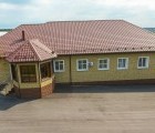 Металлочерепица камея 0,45 Drap RAL 3005 красное вино