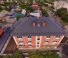 Металлочерепица кредо 0,5 Satin Мatt RAL 7024 мокрый асфальт