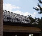 Металлочерепица кредо 0,5 Drap TX RAL 9005 черный