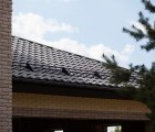 Металлочерепица кредо 0,5 Drap TX RAL 9005 черный