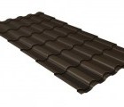 Металлочерепица кредо 0,5 Rooftop Matte RR 32 темно-коричневый