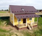 Металлочерепица классик 0,45 PE RAL 8017 шоколад