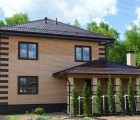 Металлочерепица классик 0,45 PE RAL 8017 шоколад