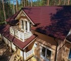 Металлочерепица классик 0,45 PE RAL 8017 шоколад