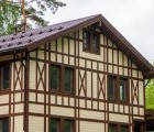 Металлочерепица классик 0,45 PE RAL 8017 шоколад