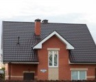 Металлочерепица классик 0,45 PE RAL 8017 шоколад