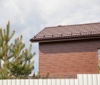 Металлочерепица классик 0,45 PE RAL 8017 шоколад