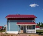 Металлочерепица классик 0,5 Satin RAL 3005 красное вино