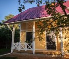 Металлочерепица классик 0,5 Satin RAL 3005 красное вино