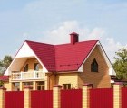 Металлочерепица классик 0,5 Satin RAL 3005 красное вино