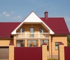 Металлочерепица классик 0,5 Satin RAL 3005 красное вино