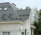 Металлочерепица классик 0,4 PE RAL 7004 сигнальный серый