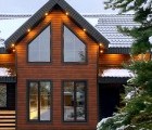 Металлочерепица классик Grand Line 0,5 GreenCoat Pural BT RR 32 темно-коричневый (RAL 8019 серо-коричневый)