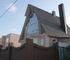 Металлочерепица классик Grand Line 0,5 PurLite Мatt RAL 7024 мокрый асфальт