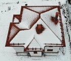 Металлочерепица классик 0,45 Drap RAL 8004 терракота