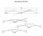 Сайдинг Woodstock-Т-28х330 NormanMP (ПЭ-01-1015-0.5)