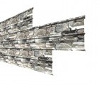 Сайдинг Lбрус-XL-В-14х335 (ECOSTEEL-01-Белый Камень ПР-0.5)