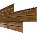 Сайдинг Lбрус-XL-Н-14х335 (ECOSTEEL-01-МореныйДуб-0.5)