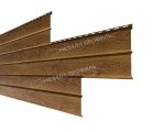 Сайдинг Lбрус-XL-Н-14х335 (ECOSTEEL_MA-01-МореныйДуб-0.5)
