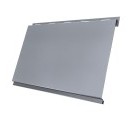Вертикаль 0,2 classic 0,45 PE с пленкой RAL 9006 бело-алюминиевый
