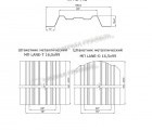 Штакетник металлический МП LАNE-O 16,5х99 (PURETAN-20-RR750-0.5)