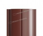 Штакетник металлический МП ELLIPSE-T 19х126 (ПЭ-01-8017-0.4)