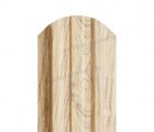 Штакетник металлический МП LАNE-O 16,5х99 (ECOSTEEL_T-01-Сосна-0.5)