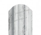 Штакетник металлический МП TRAPEZE-O 16,5х118 (ECOSTEEL_MA-01-Беленый Дуб-0.5)