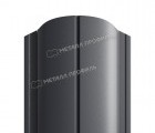 Штакетник металлический МП ELLIPSE-O 19х126 (PURMAN-20-7024-0.5)