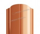 Штакетник металлический МП ELLIPSE-O 19х126 (AGNETA-20-CopperCopper-0.5)