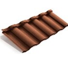 Композитная черепица Metrotile MetroRoman терракотовый