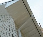 Колено стока 90 мм RAL 9003 сигнальный белый