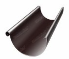 Желоб полукруглый Optima 125мм 3м RAL 8017 шоколад