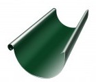 Желоб полукруглый 125 мм 3 м RAL 6005 зеленый мох