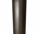 Труба круглая 100 мм 3 м RR 32 темно-коричневый