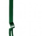 Крюк длинный полоса 125 мм RAL 6005 зеленый мох