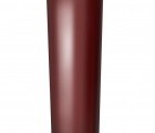 Труба круглая 90 мм 3 м RR 29 красный