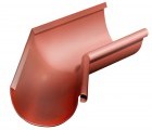 Угол желоба внутренний 135 гр 125 мм RAL 8004 терракота