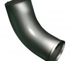 Колено стока 90 мм RR 11 темно-зеленый