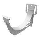 Кронштейн желоба slider ПВХ Grand Line белый