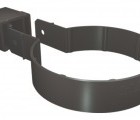 Хомут трубы Kliker ПВХ Grand Line Premium графит (инд.упак.) (RAL 7024)