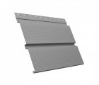 Металлический софит Квадро брус с перфорацией 0,5 Satin RAL 7004 сигнальный серый