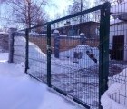 Замок LAKQ 4040 U2L корпус металлический, с ручками из алюминия, черный RAL 9005