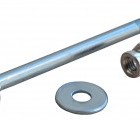 Болт М6х100, шайба, гайка антивандальная