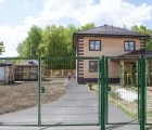 Замок LAKQ 4040 U2L корпус металлический, с ручками из алюминия, черный RAL 9005