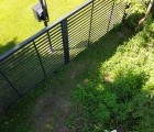 Крышка 65х60 жалюзи Milan 0,5 Atlas с пленкой RAL 7016 антрацитово-серый (для калиток и ворот)